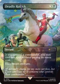 Deadly Rollick (Rainbow Foil) - Secret Lair Drop Series - Magic: The Gathering card