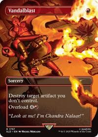 Vandalblast (1757) - Secret Lair Drop Series - Magic: The Gathering card