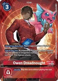Owen Dreadnought (Alternate Art) - World Convergence - Digimon Card Game card