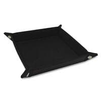 Spectrum Square Dice Tray - Black - BCW Dice Tray Square - Collectible Storage card