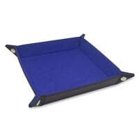 Spectrum Square Dice Tray - Blue - BCW Dice Tray Square - Collectible Storage card