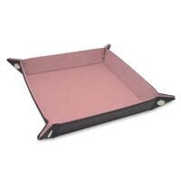 Spectrum Square Dice Tray - Pink - BCW Dice Tray Square - Collectible Storage card