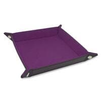 Spectrum Square Dice Tray - Plum - BCW Dice Tray Square - Collectible Storage card