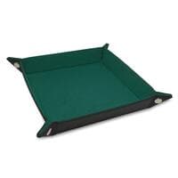 Spectrum Square Dice Tray - Teal - BCW Dice Tray Square - Collectible Storage card