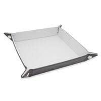 Spectrum Square Dice Tray - White - BCW Dice Tray Square - Collectible Storage card