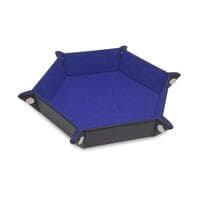 Spectrum Hexagon Dice Tray - Blue - BCW Dice Tray Hexagon - Collectible Storage card
