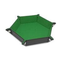 Spectrum Hexagon Dice Tray - Grass - BCW Dice Tray Hexagon - Collectible Storage card