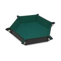 Spectrum Hexagon Dice Tray - Teal - BCW Dice Tray Hexagon - Collectible Storage card
