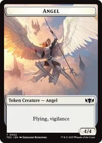 Angel // Spirit Double-Sided Token - Commander: Tarkir: Dragonstorm - Magic: The Gathering card