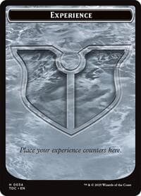 Experience // Treasure Double-Sided Token - Commander: Tarkir: Dragonstorm - Magic: The Gathering card