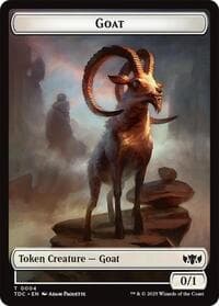 Goat // Timeless Witness Double-Sided Token - Commander: Tarkir: Dragonstorm - Magic: The Gathering card
