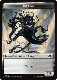 Inkling // Insect (0023) Double-Sided Token - Commander: Tarkir: Dragonstorm - Magic: The Gathering card