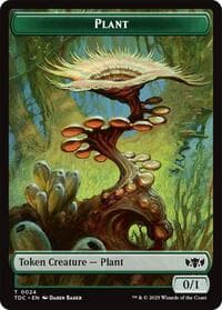 Plant // Goat Double-Sided Token - Commander: Tarkir: Dragonstorm - Magic: The Gathering card