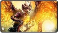 Tarkir: Dragonstorm Black Stitched Playmat for Magic: The Gathering - Abzan - Ultra Pro Playmats - Playmats card