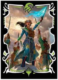 Tarkir: Dragonstorm - Temur Commander Standard Deck Protector Sleeves for Magic: The Gathering (100-pack) - Ultra Pro Card Sleeves - Card Sleeves card