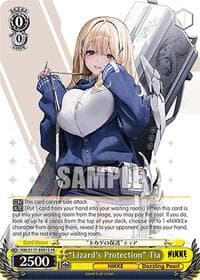 "Lizard's Protection" Tia (SR) - GODDESS OF VICTORY: NIKKE - Weiss Schwarz card