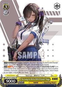 "As Long As We're With Friends" Naga (SR) - GODDESS OF VICTORY: NIKKE - Weiss Schwarz card