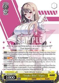 "Snake Bite" Viper - GODDESS OF VICTORY: NIKKE - Weiss Schwarz card