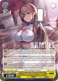 "Snake Bite" Viper (SR) - GODDESS OF VICTORY: NIKKE - Weiss Schwarz card