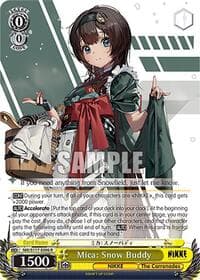 Mica: Snow Buddy - GODDESS OF VICTORY: NIKKE - Weiss Schwarz card