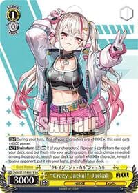 "Crazy Jackal" Jackal (SR) - GODDESS OF VICTORY: NIKKE - Weiss Schwarz card