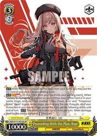 Proceeding With the Plan, Rapi (SR) - GODDESS OF VICTORY: NIKKE - Weiss Schwarz card