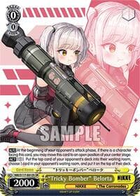 "Tricky Bomber" Belorta (SR) - GODDESS OF VICTORY: NIKKE - Weiss Schwarz card