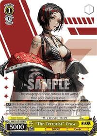 "The Terrorist" Crow - GODDESS OF VICTORY: NIKKE - Weiss Schwarz card