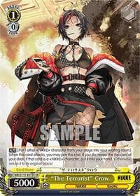 "The Terrorist" Crow (SR) - GODDESS OF VICTORY: NIKKE - Weiss Schwarz card
