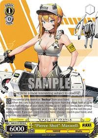 "Pierce Shot" Maxwell - GODDESS OF VICTORY: NIKKE - Weiss Schwarz card
