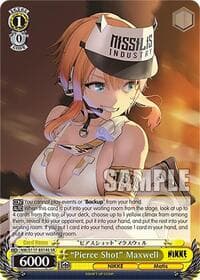 "Pierce Shot" Maxwell (SR) - GODDESS OF VICTORY: NIKKE - Weiss Schwarz card