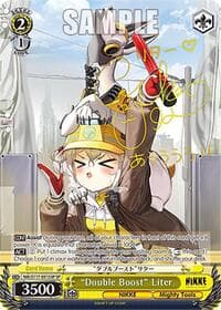 "Double Boost" Liter (SP) (Gold Stamp) - GODDESS OF VICTORY: NIKKE - Weiss Schwarz card
