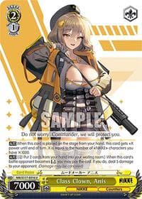 Class Clown, Anis - GODDESS OF VICTORY: NIKKE - Weiss Schwarz card
