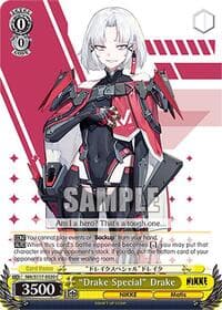 "Drake Special" Drake - GODDESS OF VICTORY: NIKKE - Weiss Schwarz card