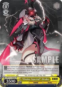 "Drake Special" Drake (SR) - GODDESS OF VICTORY: NIKKE - Weiss Schwarz card