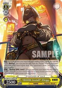 "BOOM Install" Elegg (SR) - GODDESS OF VICTORY: NIKKE - Weiss Schwarz card