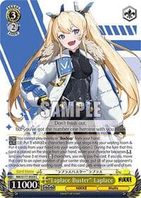 "Laplace Buster" Laplace - GODDESS OF VICTORY: NIKKE - Weiss Schwarz card