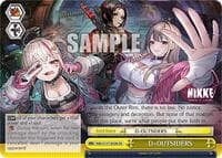 D-OUTSIDERS - GODDESS OF VICTORY: NIKKE - Weiss Schwarz card