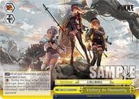 Victory to Humanity (RRR) - GODDESS OF VICTORY: NIKKE - Weiss Schwarz card