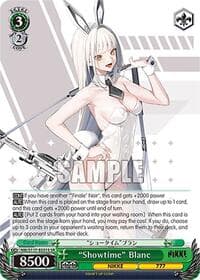 "Showtime" Blanc (SR) - GODDESS OF VICTORY: NIKKE - Weiss Schwarz card