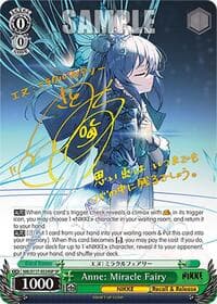 Anne: Miracle Fairy (SP) (Gold Stamp) - GODDESS OF VICTORY: NIKKE - Weiss Schwarz card