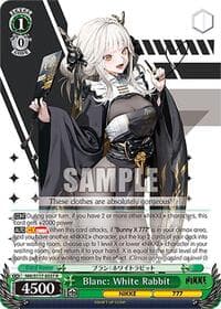 Blanc: White Rabbit - GODDESS OF VICTORY: NIKKE - Weiss Schwarz card