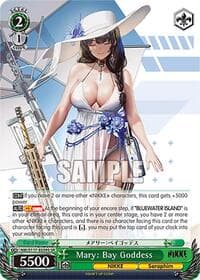 Mary: Bay Goddess (SR) - GODDESS OF VICTORY: NIKKE - Weiss Schwarz card