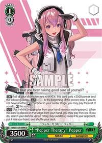 "Pepper Therapy" Pepper - GODDESS OF VICTORY: NIKKE - Weiss Schwarz card