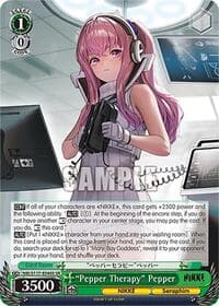 "Pepper Therapy" Pepper (SR) - GODDESS OF VICTORY: NIKKE - Weiss Schwarz card
