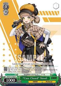 "Case Closed" Novel - GODDESS OF VICTORY: NIKKE - Weiss Schwarz card