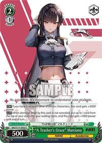 "A Teacher's Grace" Marciana - GODDESS OF VICTORY: NIKKE - Weiss Schwarz card
