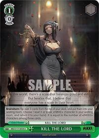 KILL THE LORD - GODDESS OF VICTORY: NIKKE - Weiss Schwarz card