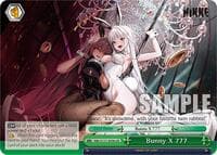 Bunny X 777 - GODDESS OF VICTORY: NIKKE - Weiss Schwarz card