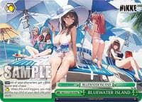 BLUEWATER ISLAND (RRR) - GODDESS OF VICTORY: NIKKE - Weiss Schwarz card